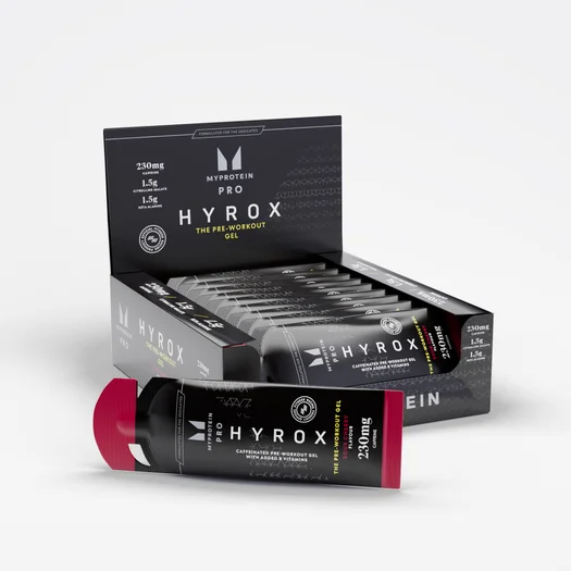 預鍛鍊果膠 Pre Workout - 12 x 50g - 酸櫻桃 (HYROX 限定口味)
