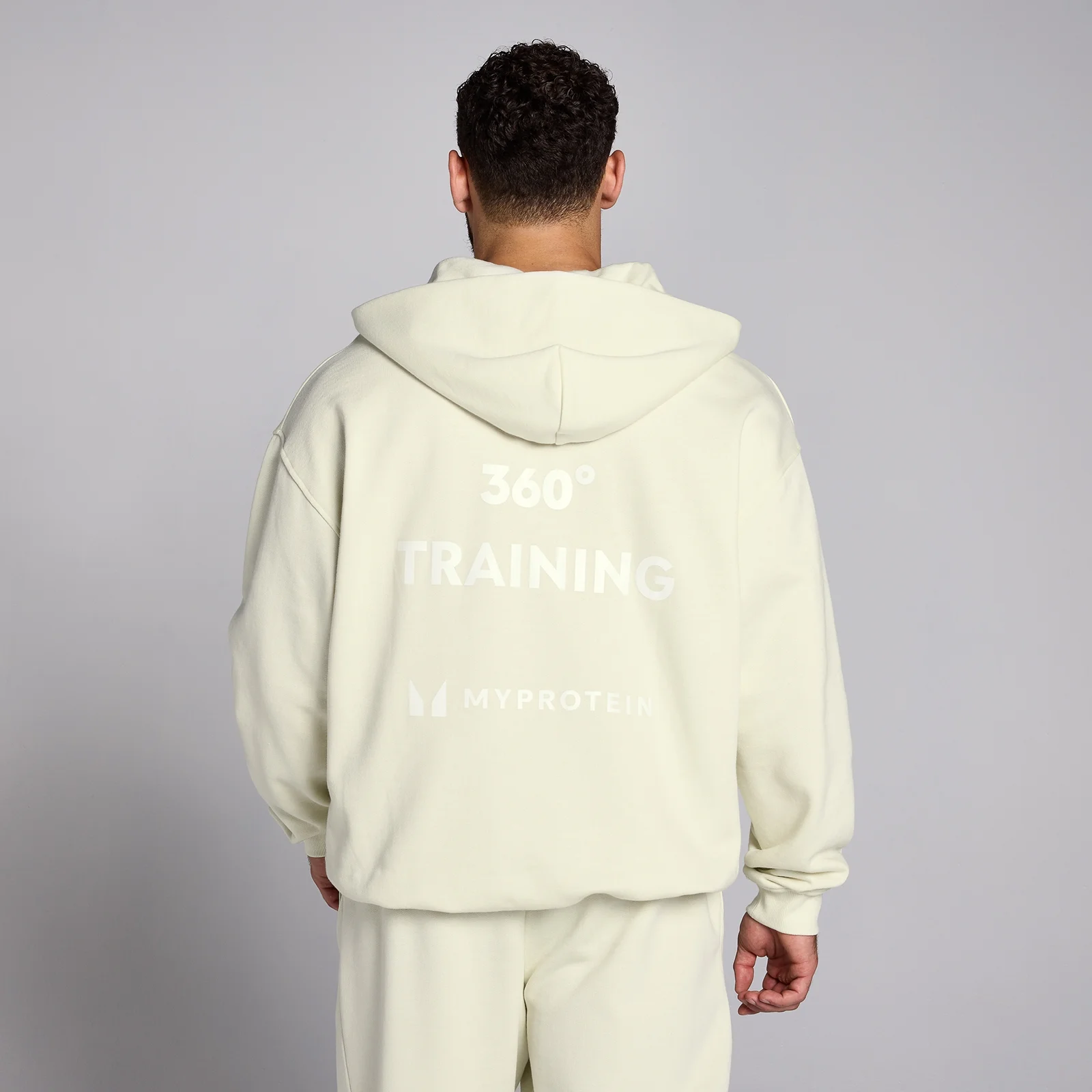 Tempo 節奏系列 男士混合 ¼ 拉鍊連帽衫 - 大麥綠 - XS 圖片 1