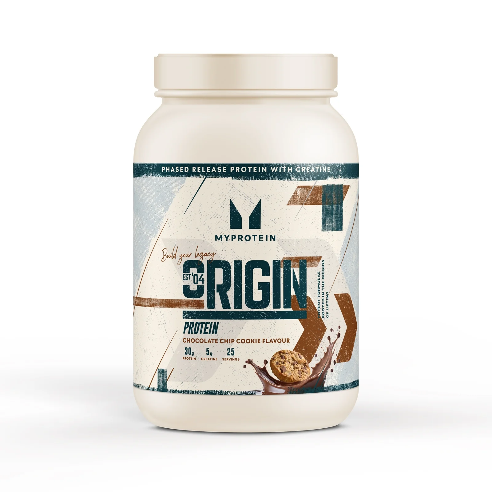Origin 系列蛋白粉(含肌酸) - 25份装 - 巧克力脆片餅乾口味 圖片 1