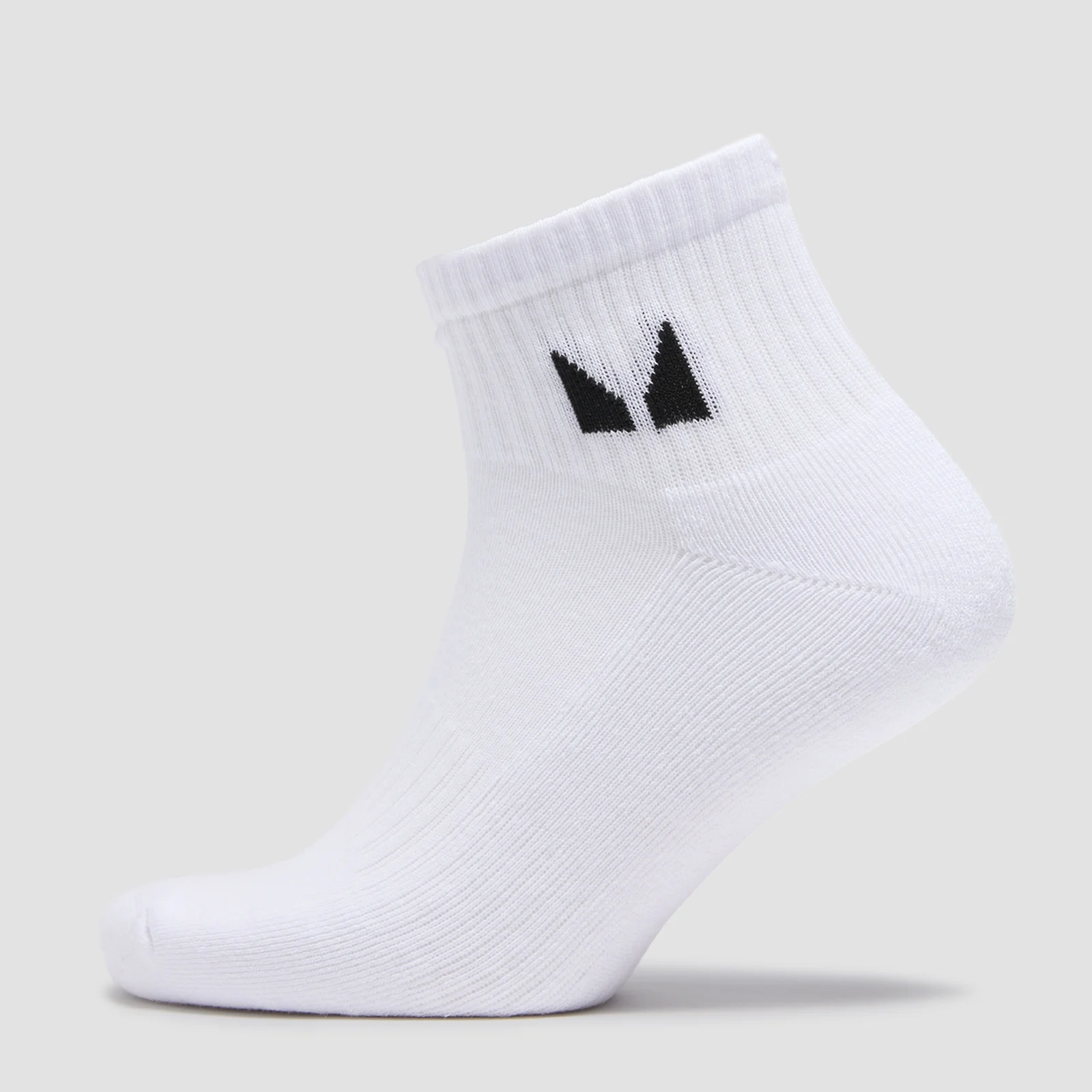 MP Unisex Ankle Socks (3 Pack) - White - UK 2-5 圖片 1