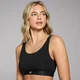 MP Women's Scooped Neck Bralette - Black