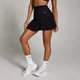 Tempo 節奏系列 女士百摺網球褲裙 - 黑