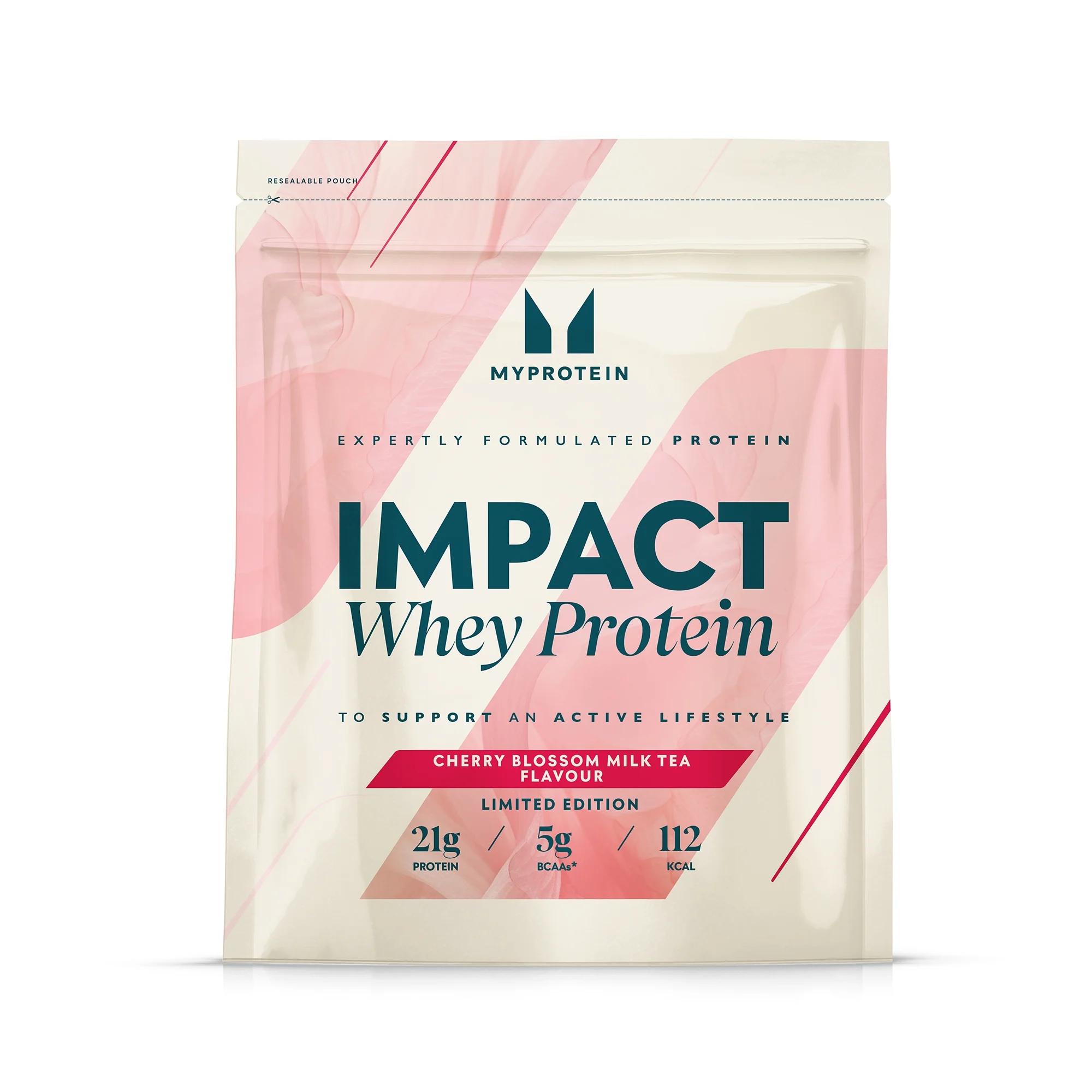 Impact 乳清蛋白粉 - 櫻花奶茶 - 1kg 圖片 1