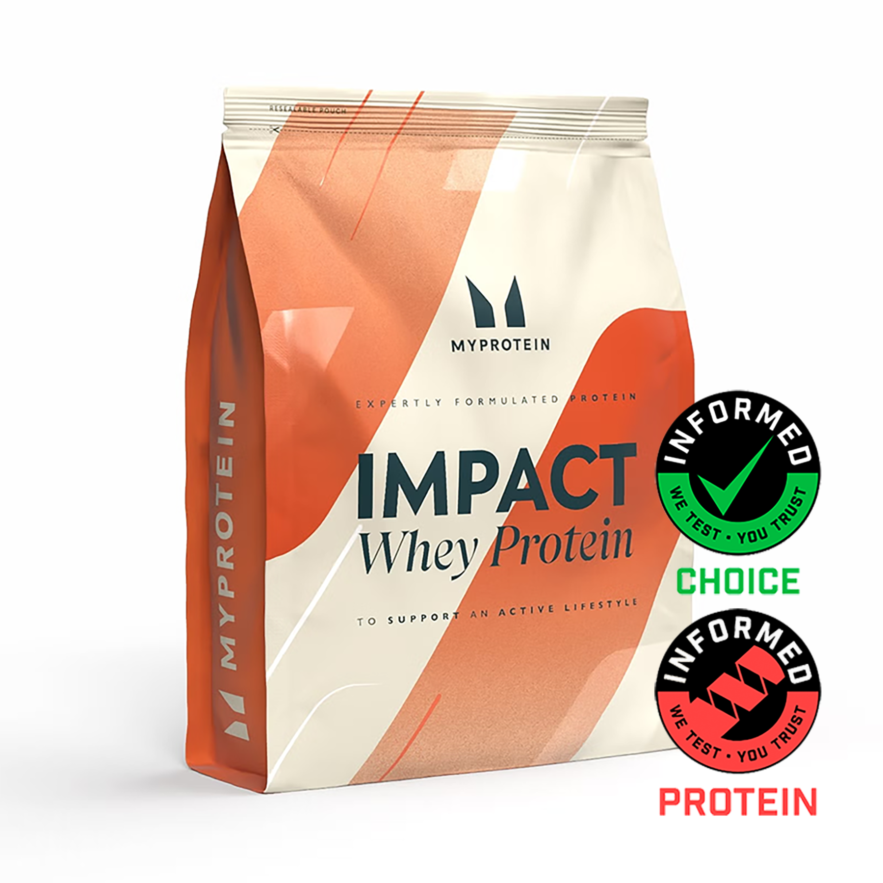 Impact 乳清蛋白粉 - 2.7kg - 90份装 - 天然巧克力味 圖片 1