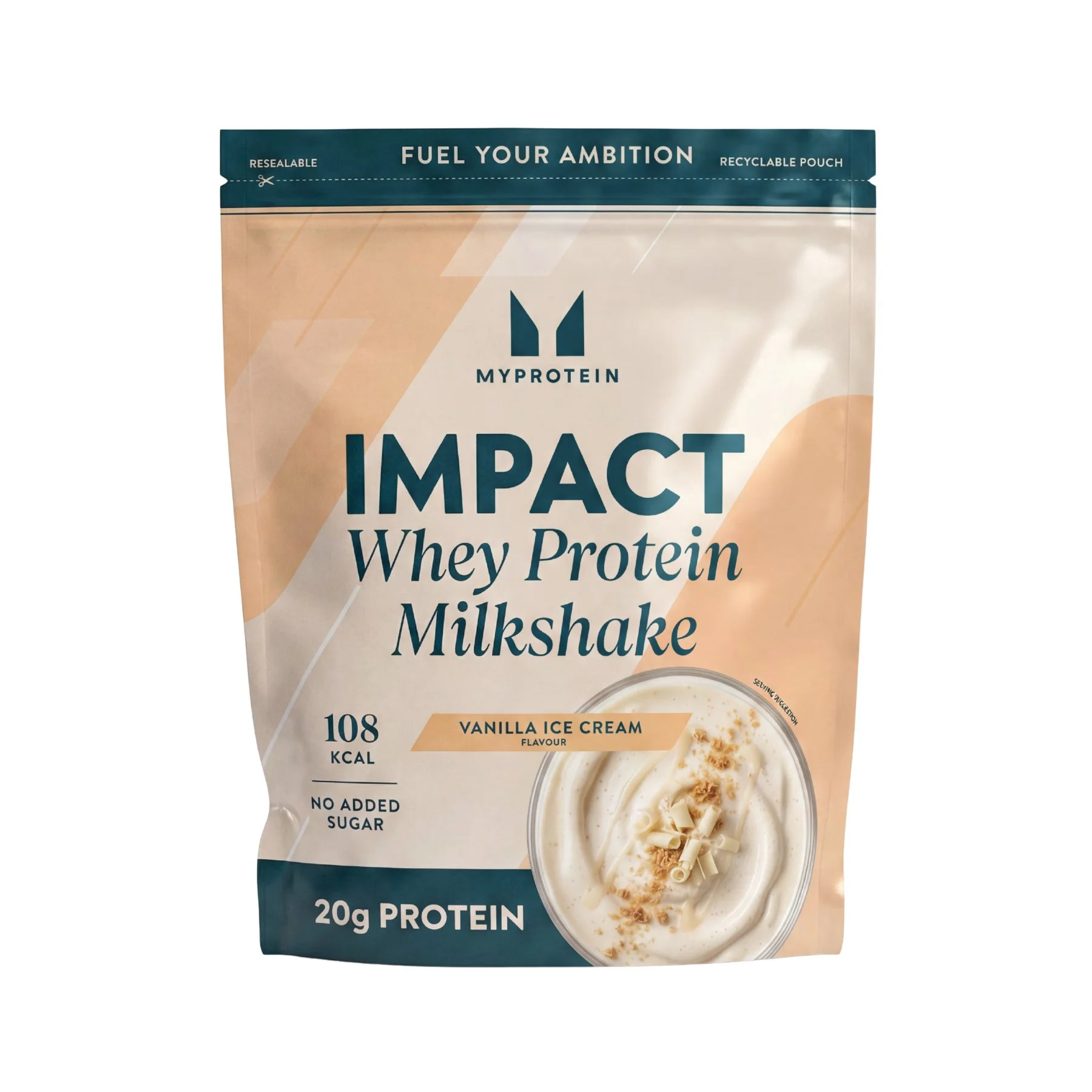 Impact Whey Protein Milkshake - 870G - 30份装 - 香草冰淇淋味 圖片 1